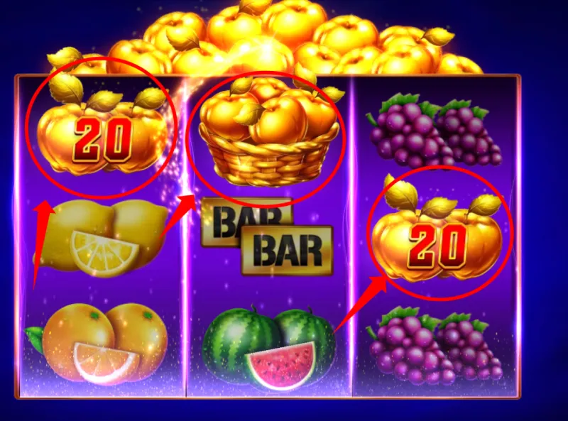 Apple Rush im regulären Spielverlauf